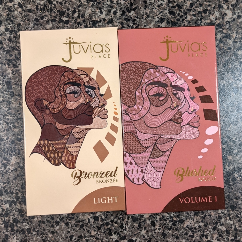 Juvia's Place Bronzer Light 1 and Blush Volume 1
